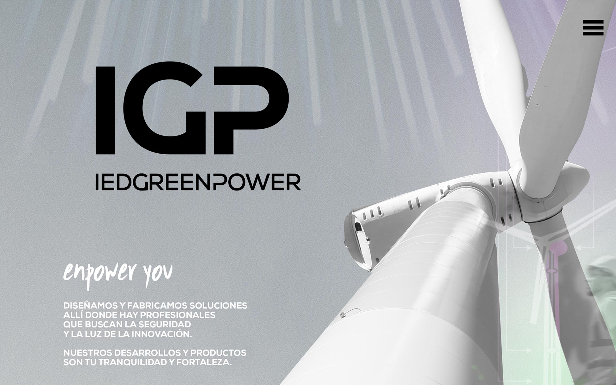 Marca y web para IED Greenpower