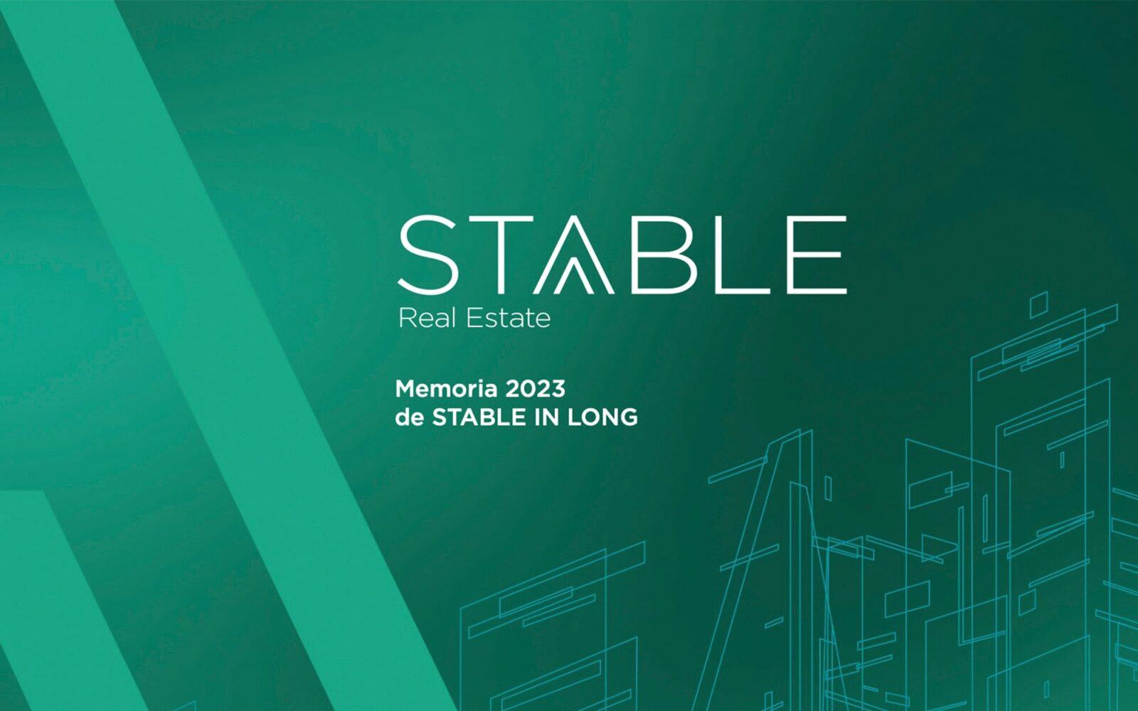Memoria de Actividades 2023 para Stable Real Estate